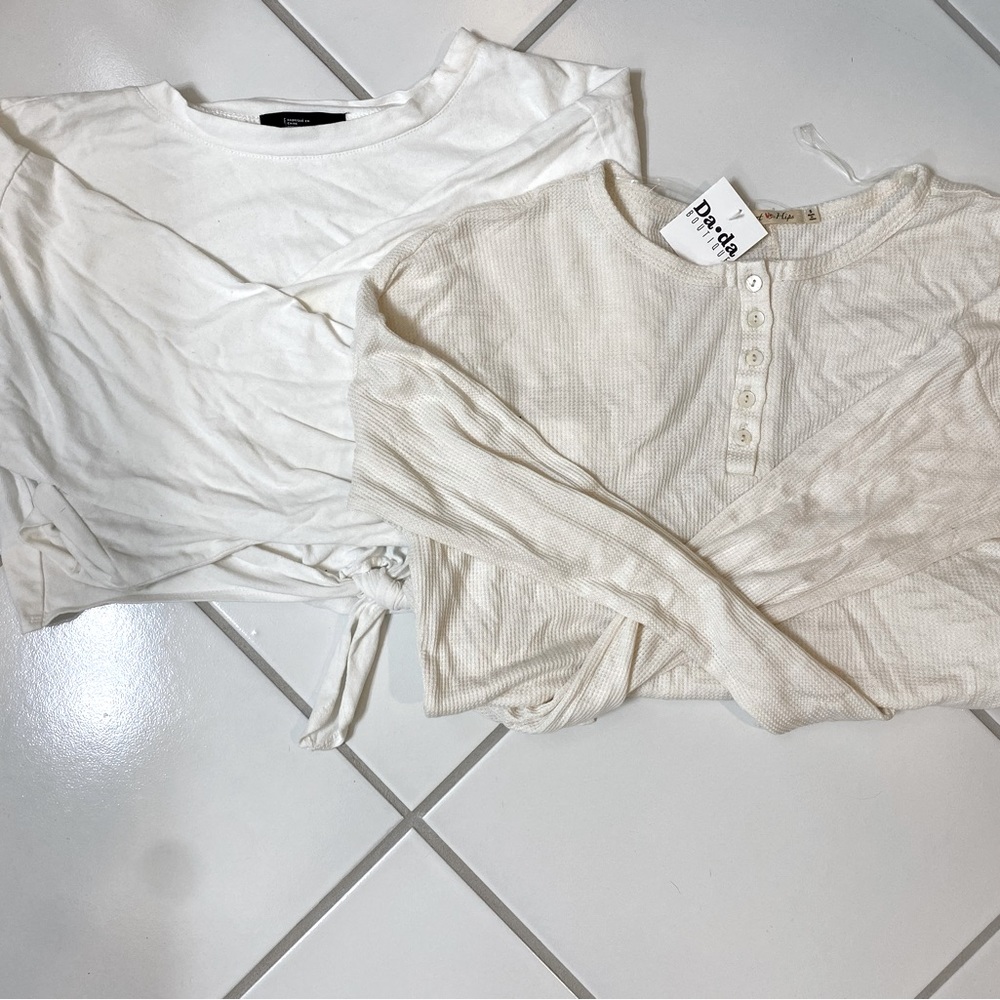 Two Long Sleeve Tops